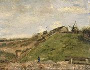 The hill of Montmartre with stone quarry Vincent Van Gogh